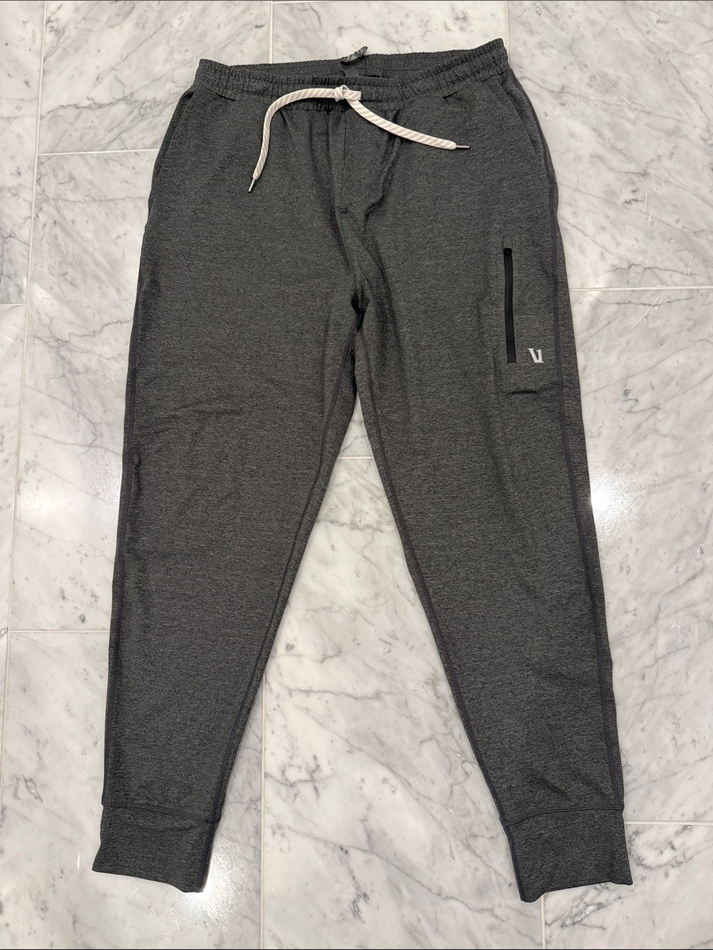 Vuori Charcoal Gray Drawstring Joggers